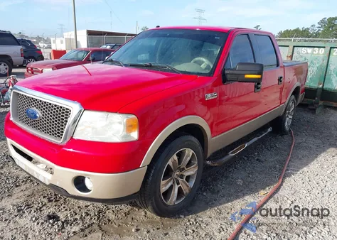 2007 Ford F-150 Lariat/Xlt из США, поврежденный, VIN 1FTPW12VX7KC57337